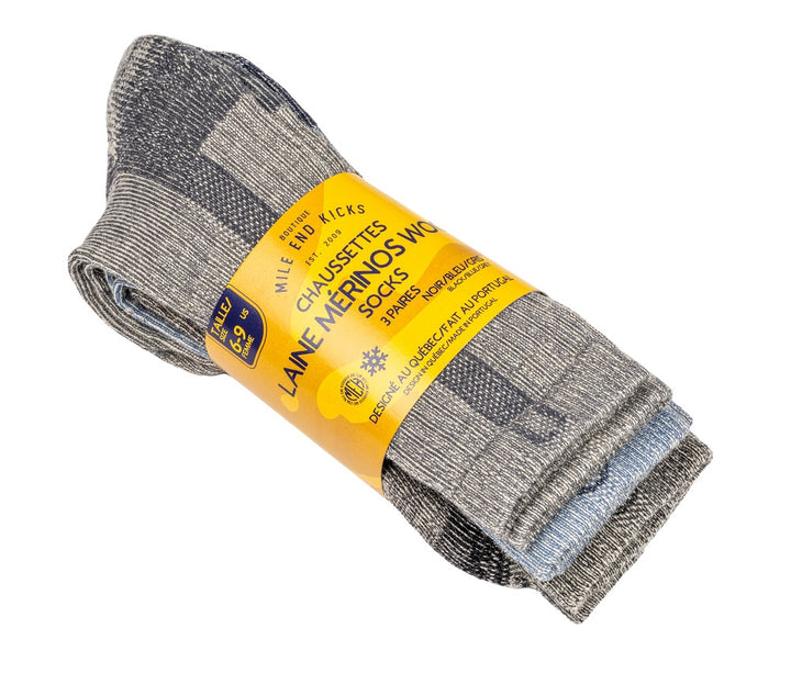 MEK Merino Wool Socks | 3 Pack