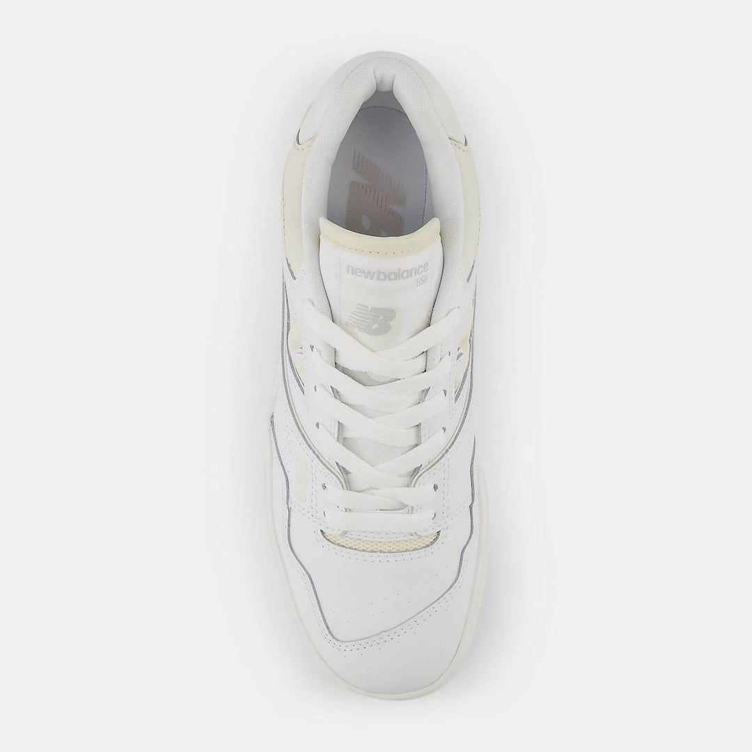 New Balance Women's 550 Reflection - Sleek leather upper with durable rubber outsole for optimal traction and style. Top view