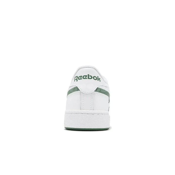 Men's Reebok Shoes with Full Grain Leather Upper - Retro Colorways - Fresh Heritage Design - White/Green back view