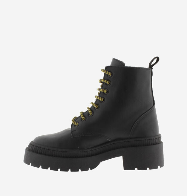 Victoria Cielo Botin Black (1110102), Victoria Shoes, Lace-up, 1110102, black, boots, botin, cielo, femme, lace-up, leather, noir, that, this, vegan, VictioraShoes, victoria, women, 1110102,