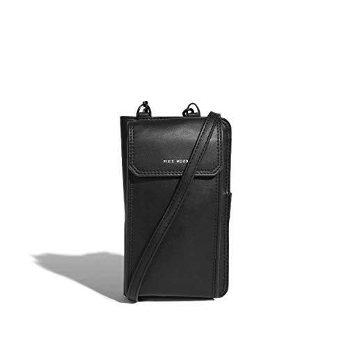 Pixie Mood Rae Wallet and Phone Crossbody, Pixie Mood, crossbodies, accessories, black, crossbodies, pixie mood, vegan, wallets, accessories, black, crossbodies, pixie mood, vegan, wallets