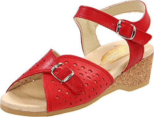 Worishofer 811 Red, Worishofer, Sandals, cork, femme, red, rouge, sandales, sandals, wedges, women, worishofer, cork, femme, red, rouge, sandales, sandals, wedges, women, worishofer      - Mi