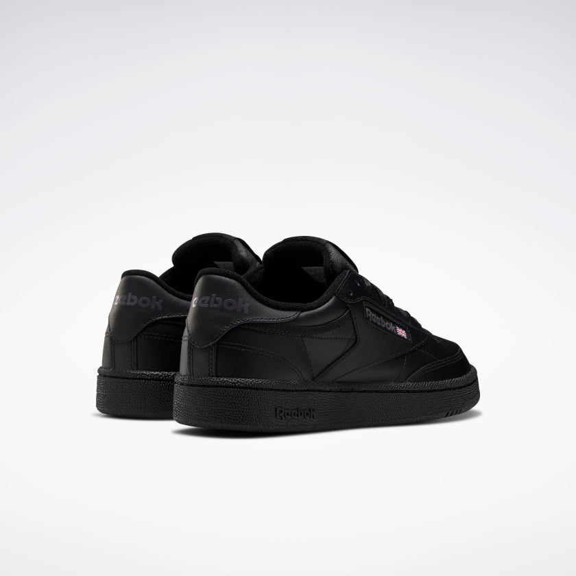 Reebok Club C 85 Black/Charcoal, Reebok, Sneakers, black, footwear, men, noir, reebok, shoes, sneakers, unisex, unisexe, women, black, footwear, men, noir, reebok, shoes, sneakers, unisex, un
