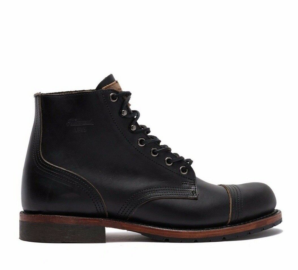 Thorogood Dodgeville Black (814-6011), Thorogood, Lace-up, black, boots, cuir, heritage, heritage boots, homme, lace-up, leather, men, noir, thorogood, black, boots, cuir, heritage, heritage
