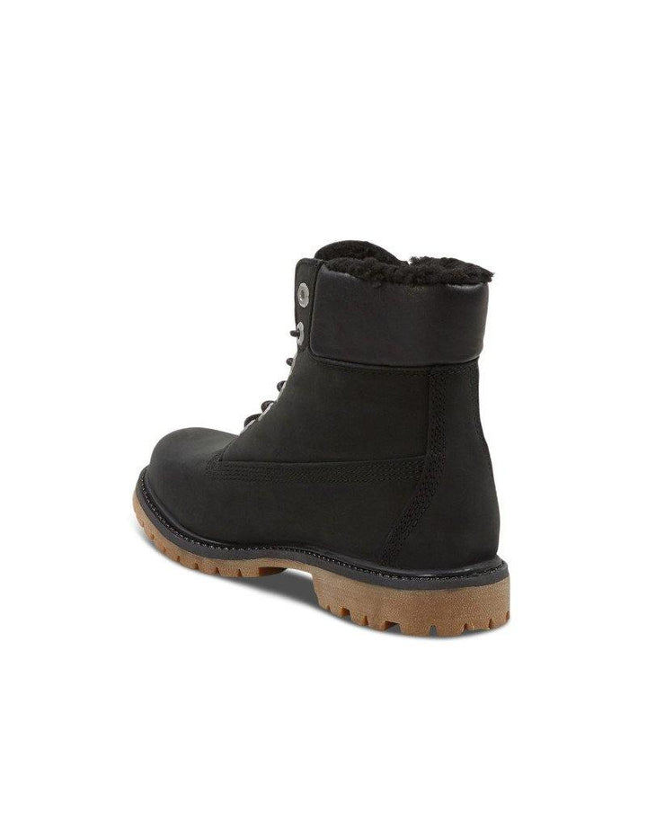 Timberland Women Premium 6" Warm Fleece Black Nubuck TB0A198I001, Timberland, Winter Boots, black, boots, timberland, winter-boots, women, black, boots, timberland, winter-boots, women      -