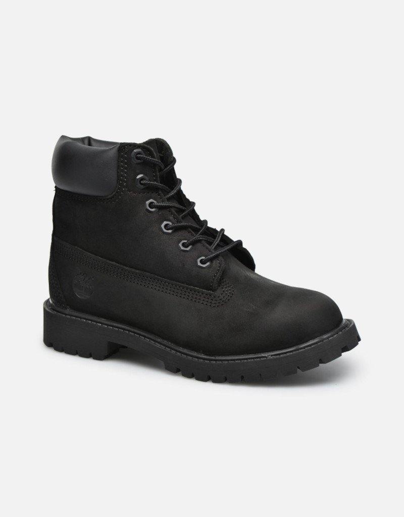 Timberland Women Premium 6" Black Nubuck TB08658A001, Timberland, Boots, black, boots, timberland, women, black, boots, timberland, women      - Mile End Kicks