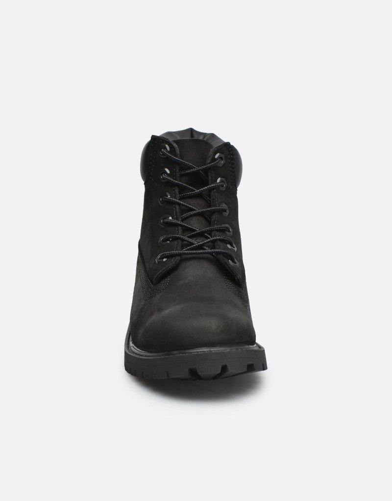 Timberland Women Premium 6" Black Nubuck TB08658A001, Timberland, Boots, black, boots, timberland, women, black, boots, timberland, women      - Mile End Kicks