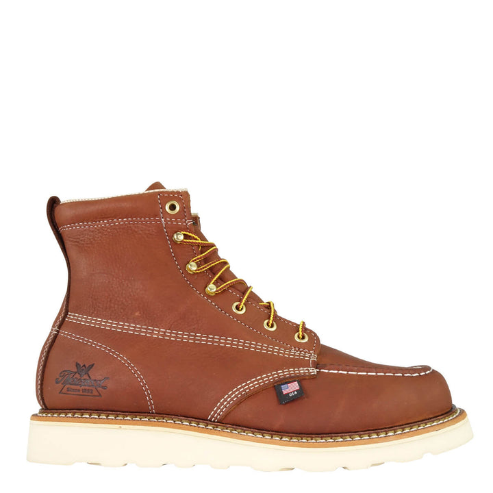 Thorogood  6″ Moc Toe Tobacco (814-4200), Thorogood, Lace-up, boots, brown, cuir, heritage, heritage boots, homme, lace-up, leather, marron, men, thorogood, boots, brown, cuir, heritage, he