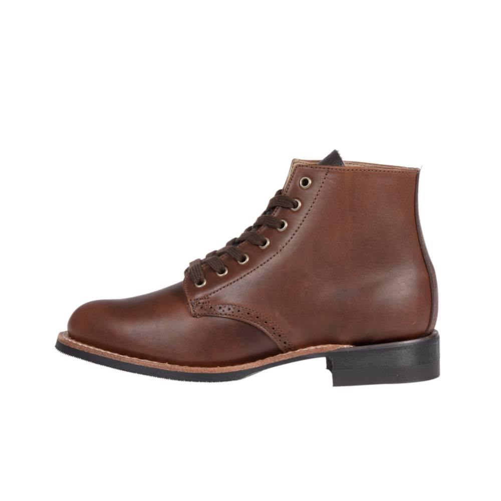 W.M Moorby Women Service Boot (2901) Pecan, Canada West Shoe, Heritage Boots, boots, brown, canada west, heritage, heritage boots, lace up, leather, shoes, women, boots, brown, canada west, h