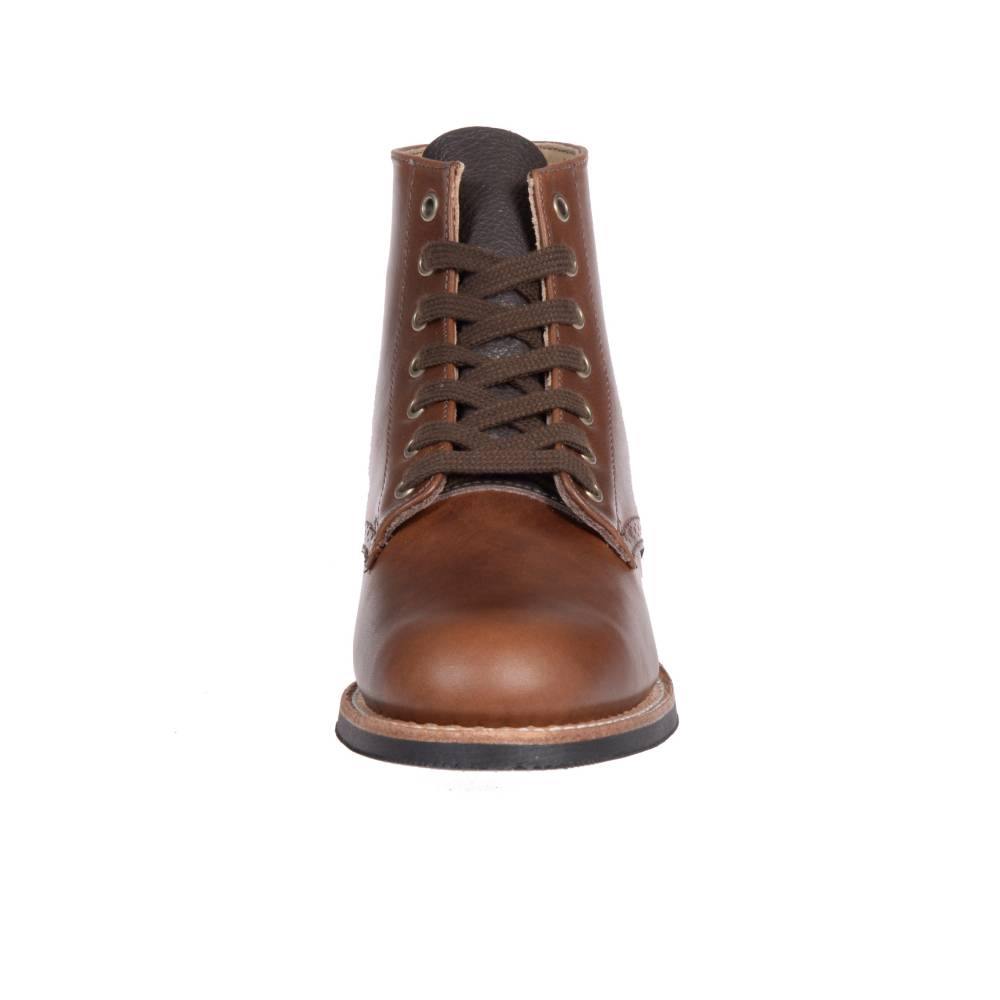 W.M Moorby Women Service Boot (2901) Pecan, Canada West Shoe, Heritage Boots, boots, brown, canada west, heritage, heritage boots, lace up, leather, shoes, women, boots, brown, canada west, h