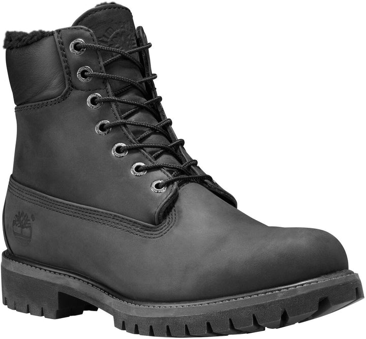 Timberland Men Premium 6" Warm Fur Black, Timberland, Winter Boots, black, boots, men, timberland, winter-boots, black, boots, men, timberland, winter-boots      - Mile End Kicks