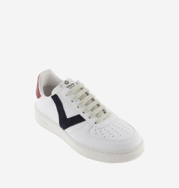 Victoria Shoes Madrid Piel Marino (1 258201), Victoria Shoes, Sneakers, blanc, femme, footwear, men, shoes, sneakers, trainers, unisex, unisexe, vegan, victoria, victoriashoes, white shoes, w