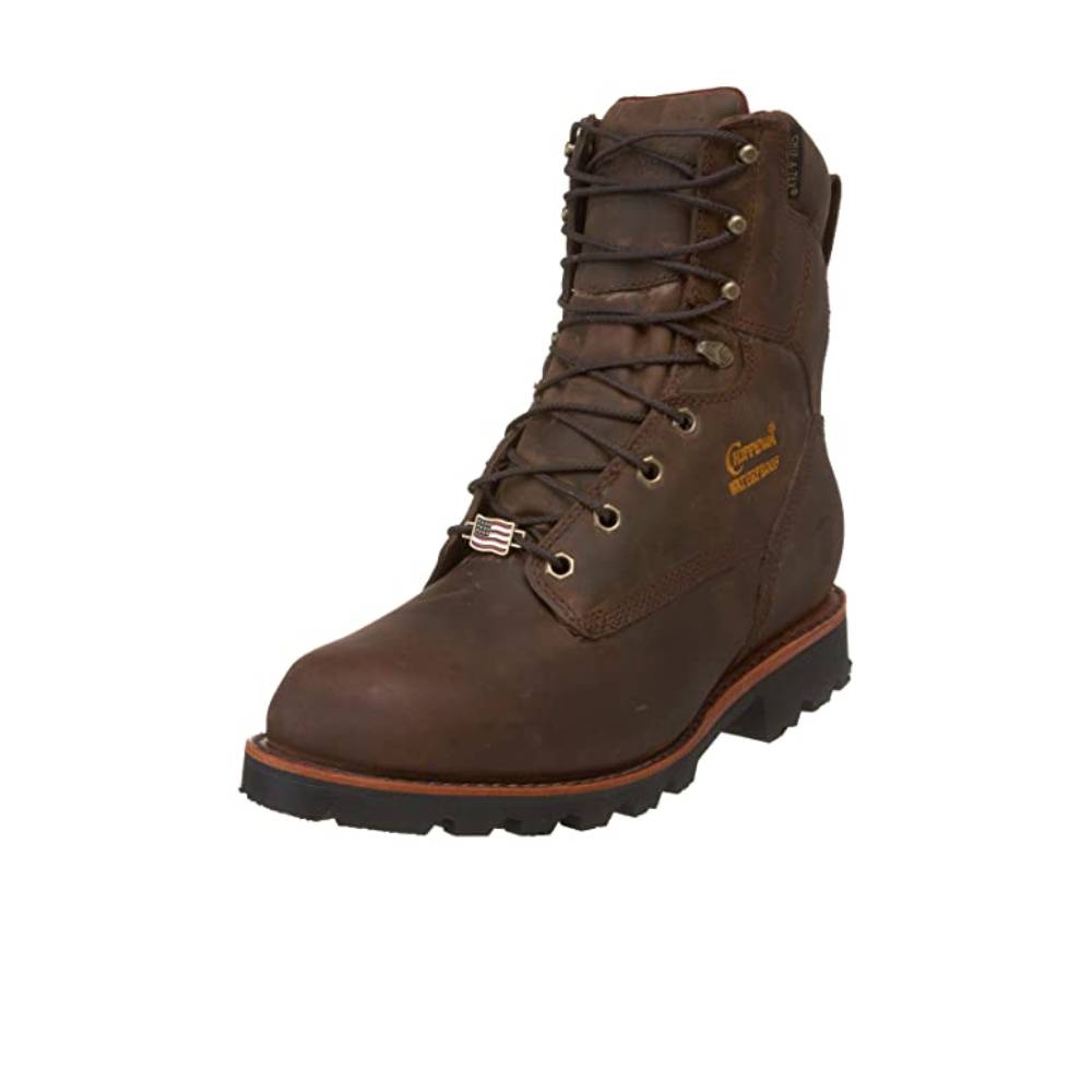 Chippewa Winter 8" Bay Apache (29416), Chippewa, Winter Boots, boots, brown, Chippewa, cuir, heritage, heritage boots, homme, lace-up, leather, marron, men, winter boots, boots, brown, Chippe