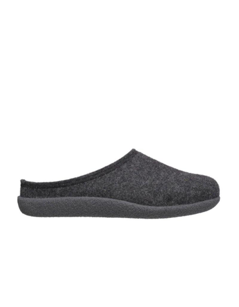 Dr Feet 800 Rubber Sole Dark Grey, Dr.Feet, slippers, dr feet, grey, men, slippers, dr feet, grey, men, slippers      - Mile End Kicks