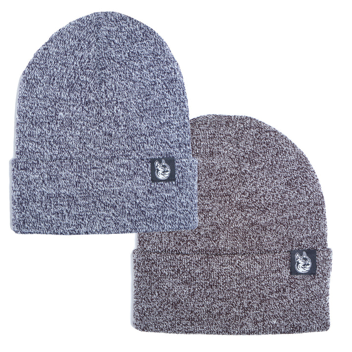Bonnet à revers en couleurs unies