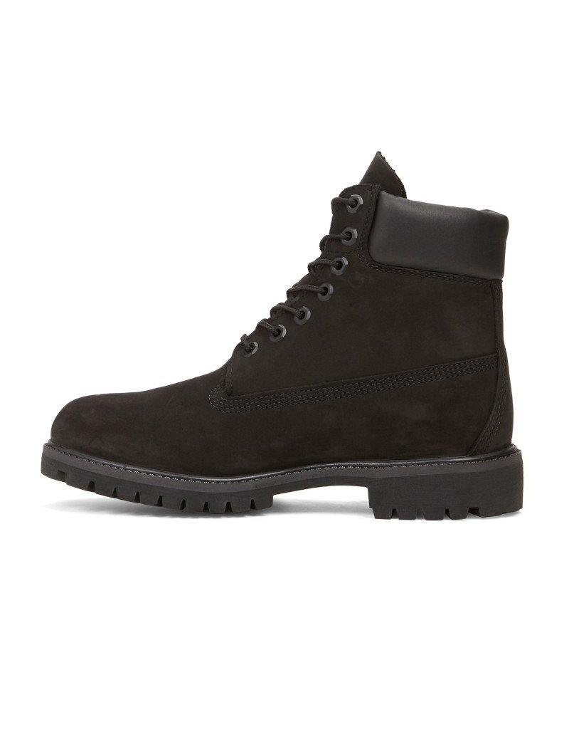 Timberland Men Premium 6" Black Nubuck TB010073001, Timberland, Boots, black, boots, men, timberland, black, boots, men, timberland      - Mile End Kicks