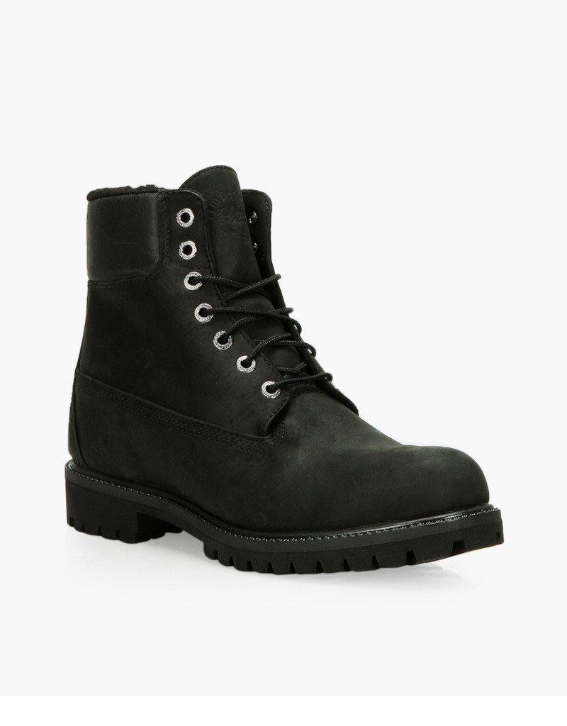 Timberland Men Premium 6" Warm Fur Black, Timberland, Winter Boots, black, boots, men, timberland, winter-boots, black, boots, men, timberland, winter-boots      - Mile End Kicks