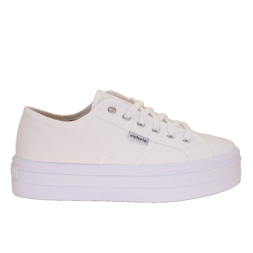 Victoria Shoes Barcelona Platform White, Victoria Shoes, Sneakers, canvas, footwear, shoes, sneakers, vegan, victoria, white, women, canvas, footwear, shoes, sneakers, vegan, victoria, white,