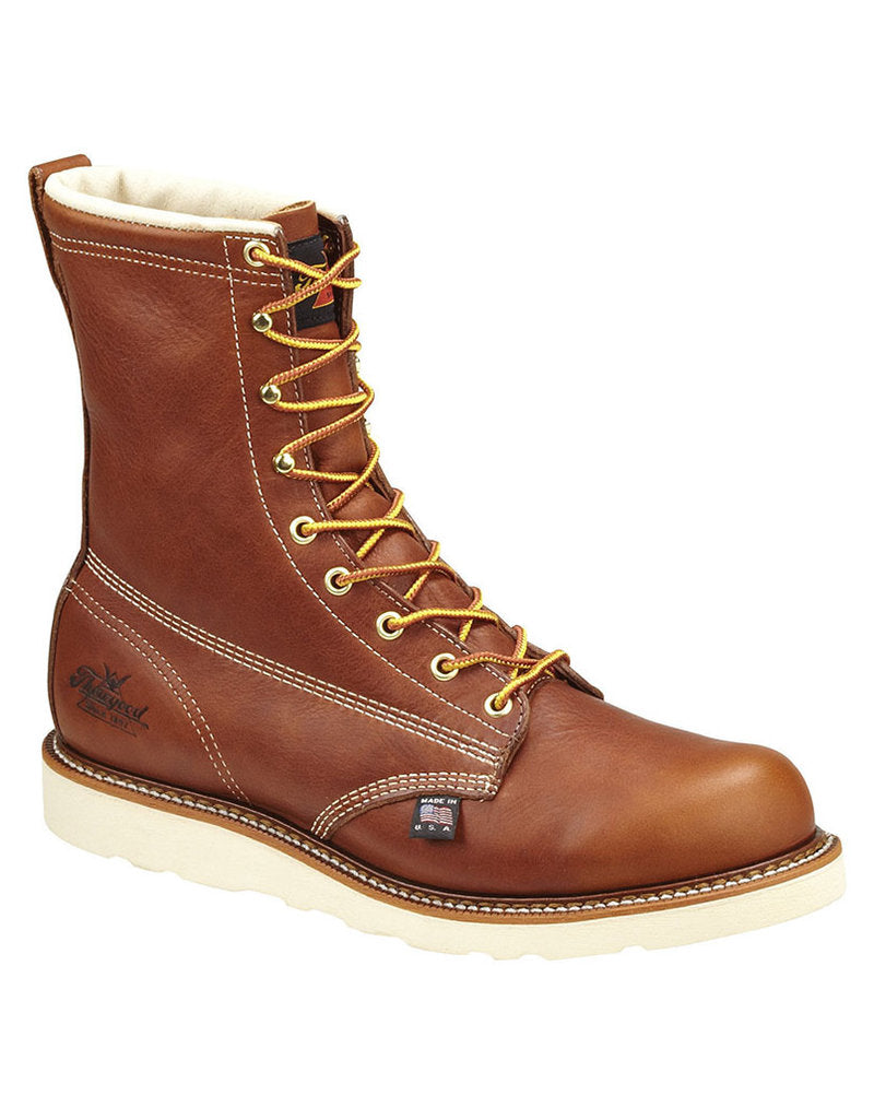 Thorogood Winter Boots 8" Plain Toe Brown (814-4009), Thorogood, Winter Boots, boots, brown, cuir, heritage, heritage boots, homme, leather, marron, men, thorogood, winter boots, boots, brown