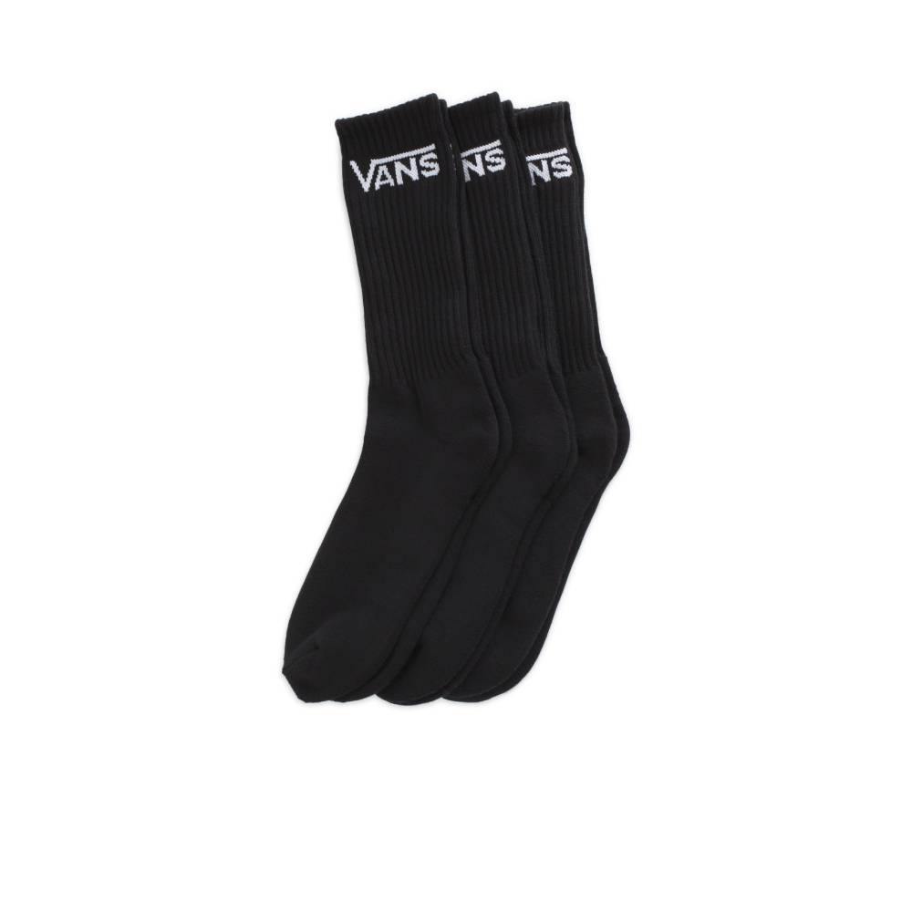 Vans Crew Socks 3 Pack Black Men, Vans, socks, accessories, men, socks, vans, accessories, men, socks, vans      - Mile End Kicks