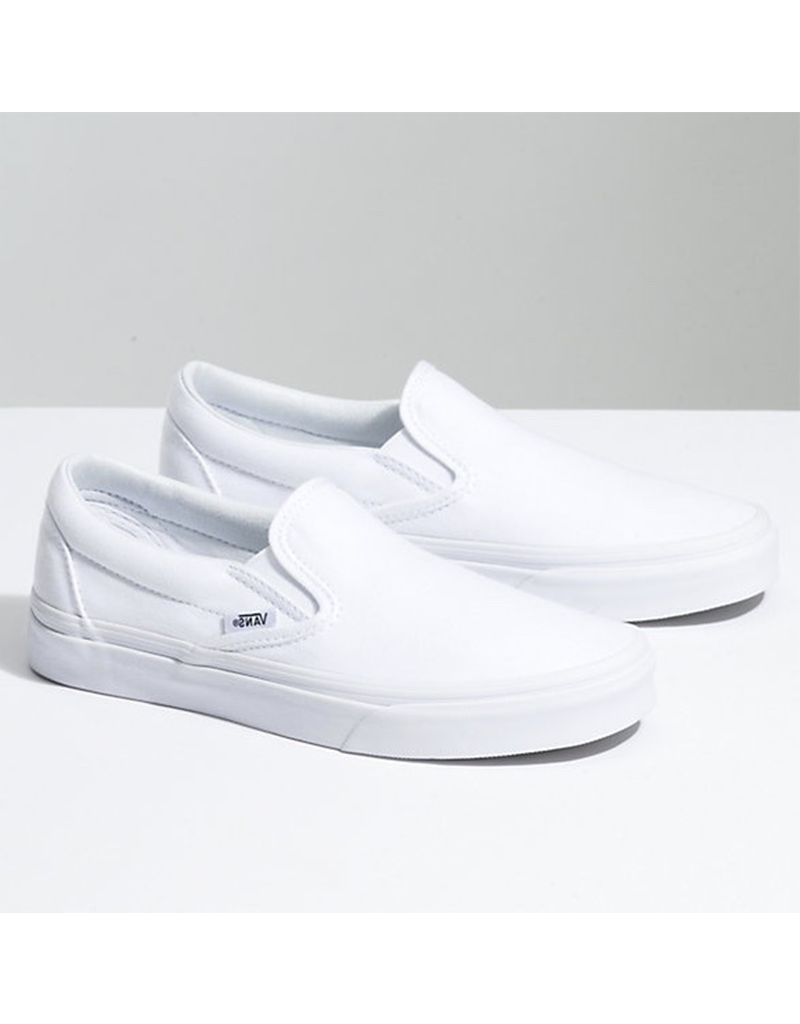 Vans Slip-On True White, Vans, Sneakers, footwear, men, shoes, slip-on, sneakers, unisex, vans, white, women, footwear, men, shoes, slip-on, sneakers, unisex, vans, white, women      - Mile E